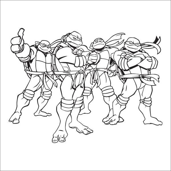  عکس لاک پشت های نینجا