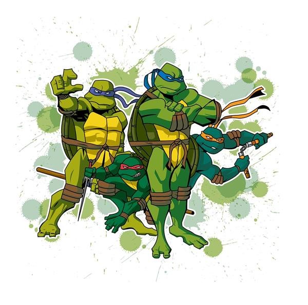  عکس لاک پشت های نینجا