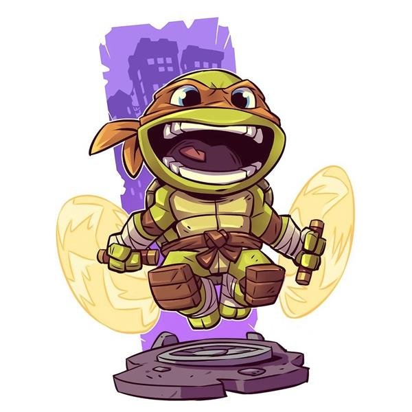  عکس لاک پشت های نینجا برای پروفایل