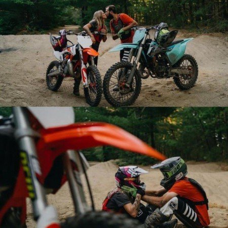  تصویر زمینه دختر با موتور سنگین