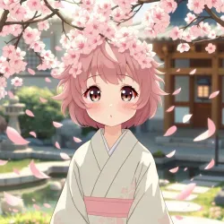 پس زمینه صورتی عروسکی