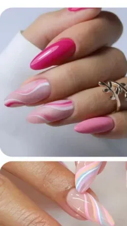 پس زمینه صورتی عروسکی