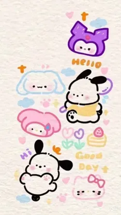 پس زمینه صورتی عروسکی