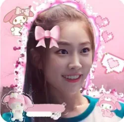 پس زمینه صورتی عروسکی