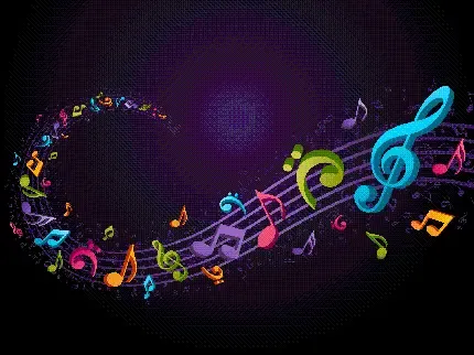  عکس نت موسیقی زیبا