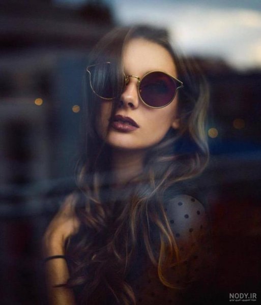  عکس پروفایل دخترانه جدید با عینک