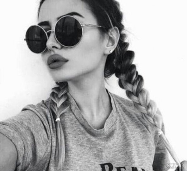  عکس پروفایل دخترانه جدید با عینک