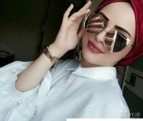  عکس پروفایل دخترانه جدید با عینک