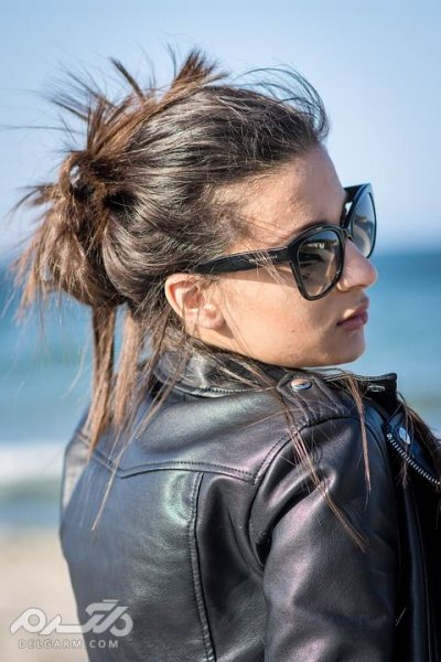  عکس دختر با عینک دودی خارجی