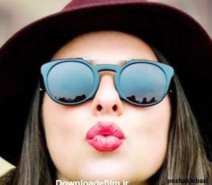 عکس دختر با عینک دودی برای پروفایل