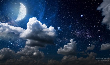  عکس آسمان شب زیبا با کیفیت بالا