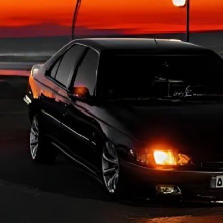  بک گراند غروب نارنجی