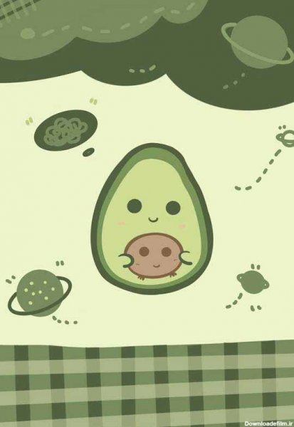 عکس آووکادو عروسکی