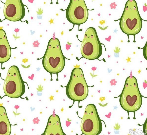 عکس آووکادو عروسکی