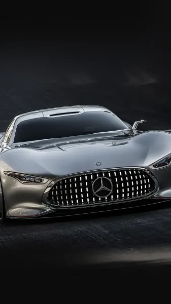 والپیپر پسرانه ماشین مرسدس بنز برای گوشی آیفون