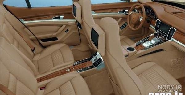  عکس پشت ماشین پورشه