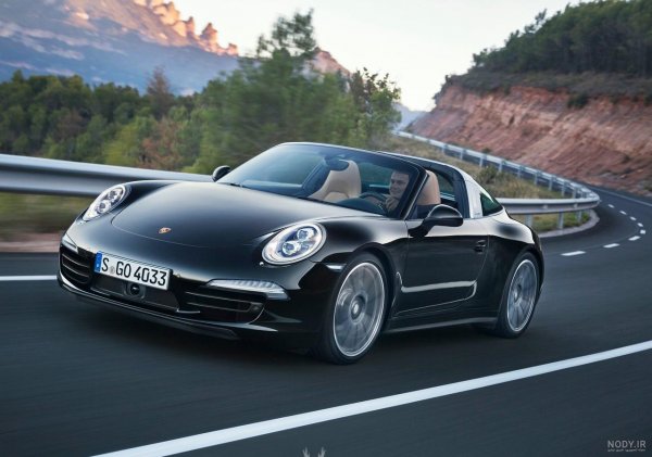  عکس پشت ماشین پورشه