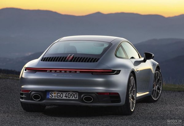  عکس پشت ماشین پورشه