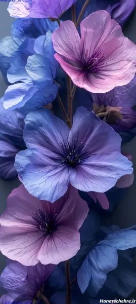  عکس گل بنفش برای پروفایل واتساپ