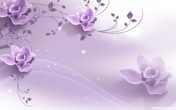  عکس گل بنفش برای پروفایل واتساپ
