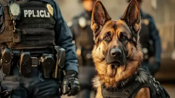  عکس سگ ژرمن وحشی