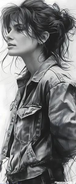 عکس دخترانه لاکچری با پس‌زمینه مشکی