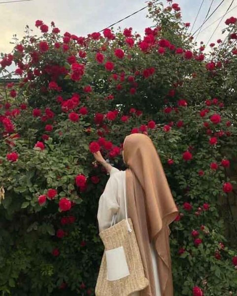 عکس دختر با حجاب خوشگل برای پروفایل بدون چهره