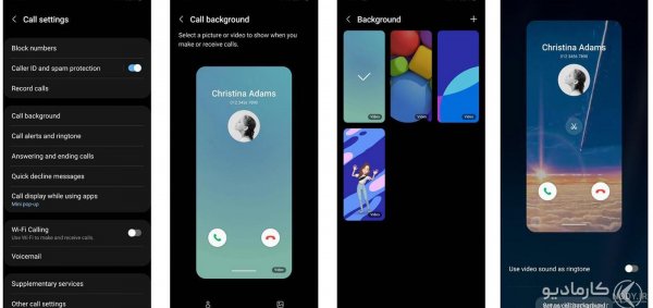  عکس بک گراند تماس
