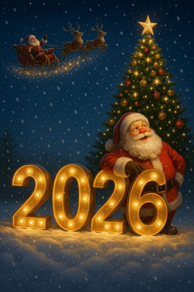  عکس تبریک کریسمس 2026