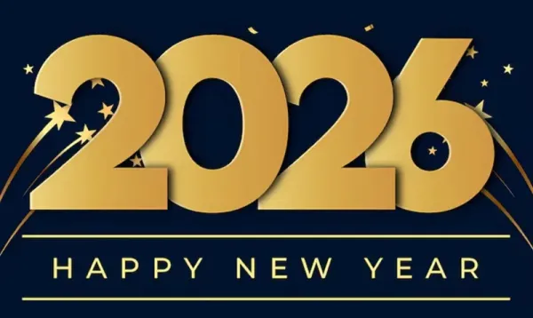  والپیپر تبریک سال 2026 میلادی
