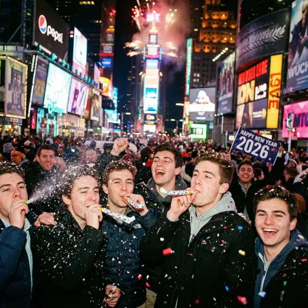  والپیپر تبریک سال 2026 میلادی