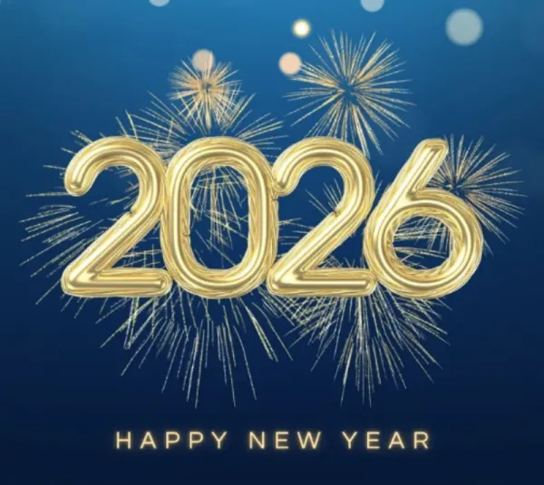  والپیپر تبریک سال 2026 میلادی