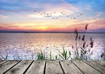  تصویر زمینه دریاچه برای لپ تاپ