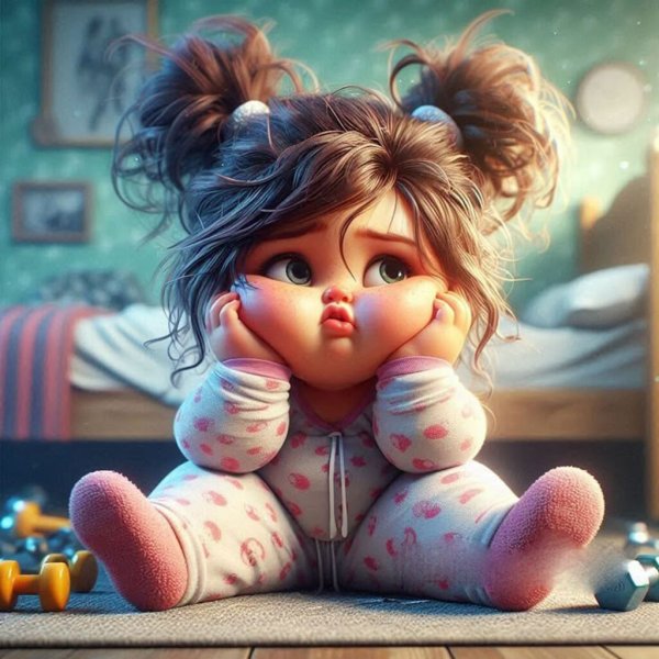  عکس دختر زیبا کارتونی برای پروفایل