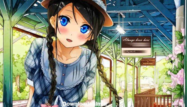  عکس دختر فانتزی کارتونی ژاپنی