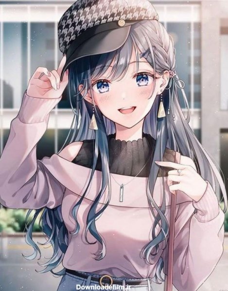  عکس دختر فانتزی کارتونی ژاپنی