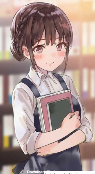  عکس دختر فانتزی کارتونی ژاپنی