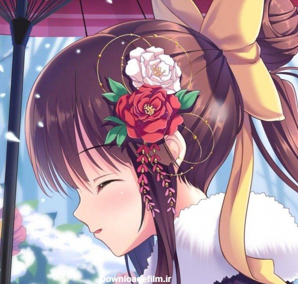  عکس دختر فانتزی کارتونی ژاپنی