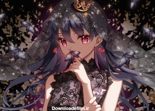  عکس دختر فانتزی کارتونی ژاپنی