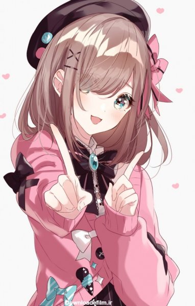  عکس دختر فانتزی کارتونی ژاپنی