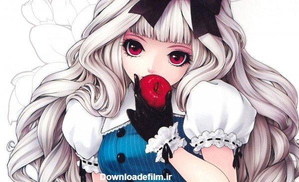  عکس دختر فانتزی کارتونی ژاپنی