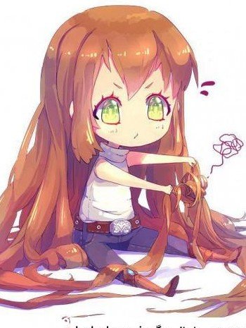  عکس دختر فانتزی کارتونی ژاپنی