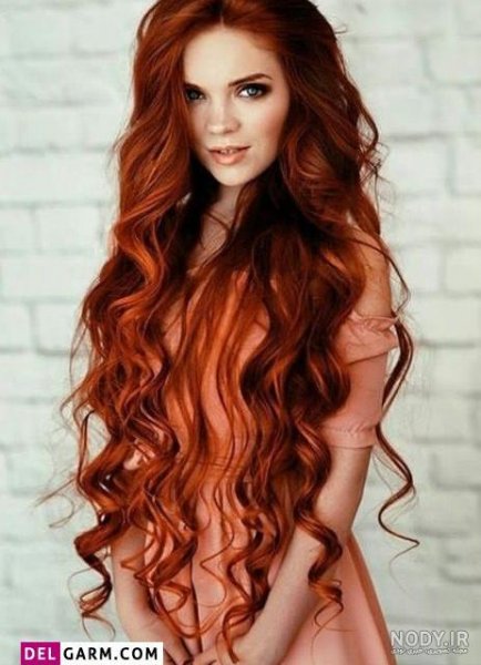 عکس مو فرفری دختر