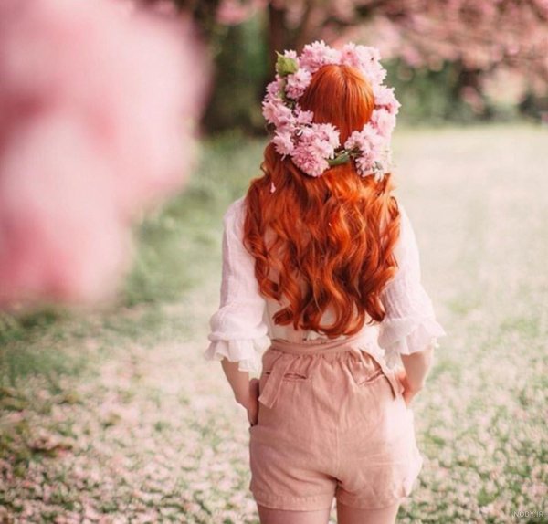 عکس مو فرفری دختر