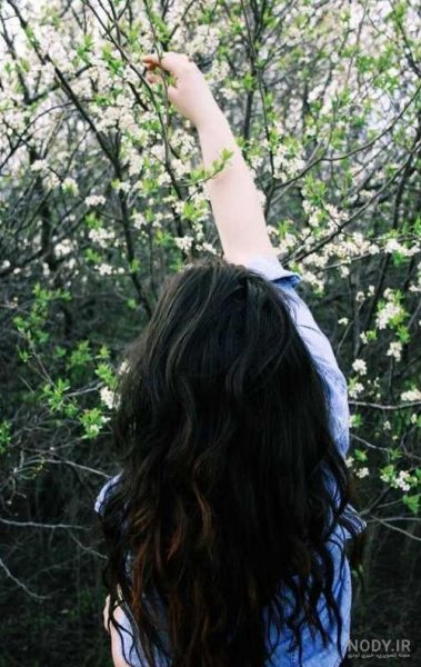 عکس مو فرفری دختر