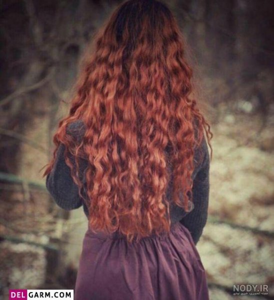 عکس مو فرفری دختر