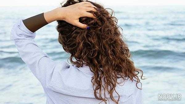 عکس مو فرفری دختر