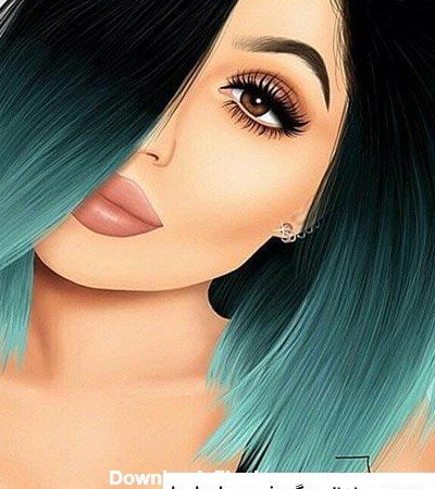  عکس پروفایل دختر با موهای کوتاه