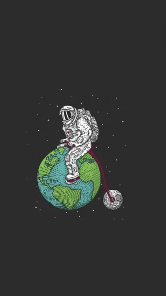  والپیپر خفن فضانورد برای گوشی