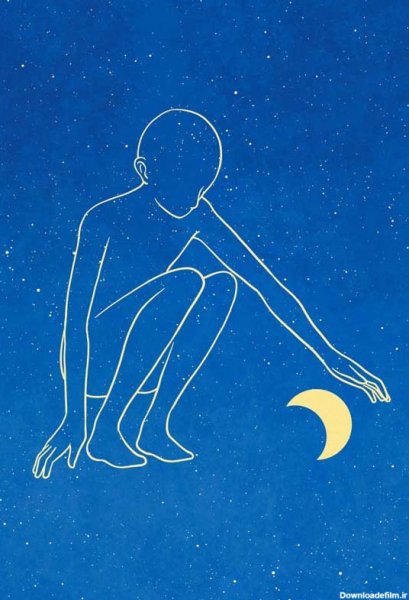  عکس فضانورد فانتزی بنفش